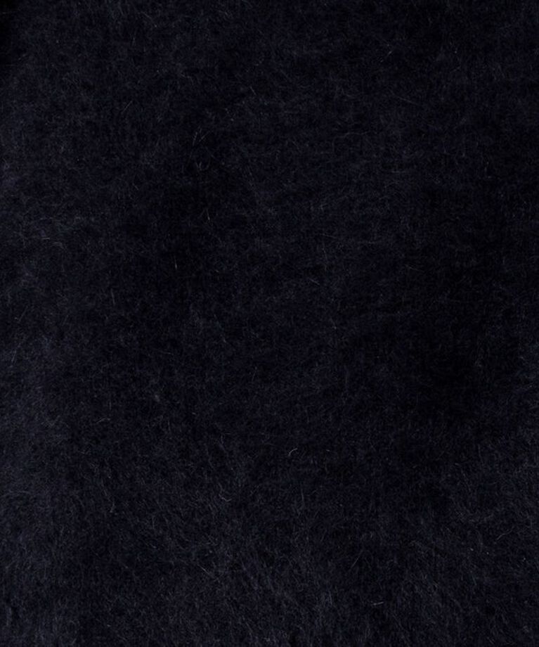 NOLLEY'S「《手洗い可能》《アンサンブル対応》プレミアムヘアリークロップドクルーネックカーディガン」|カーディガン|