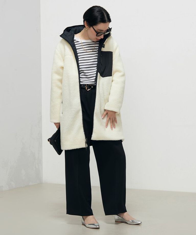NOLLEY'S「◇【WEB限定】【TAION/タイオン】別注ボア×ダウンフードコート(リバーシブル) 24AW」|ダウン|