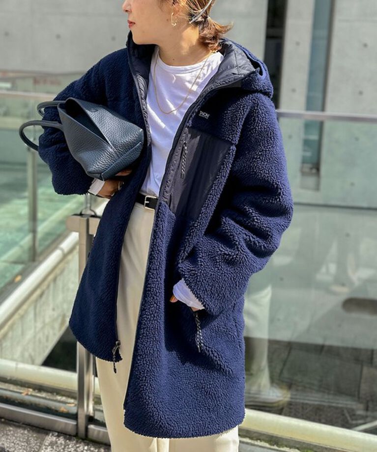NOLLEY'S「◇【WEB限定】【TAION/タイオン】別注ボア×ダウンフードコート(リバーシブル) 24AW」|ダウン|