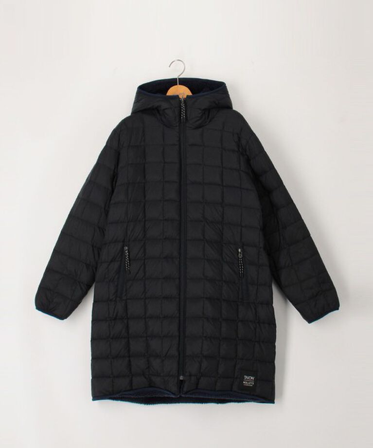 NOLLEY'S「◇【WEB限定】【TAION/タイオン】別注ボア×ダウンフードコート(リバーシブル) 24AW」|ダウン|