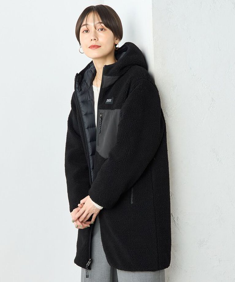 NOLLEY'S「◇【WEB限定】【TAION/タイオン】別注ボア×ダウンフードコート(リバーシブル) 24AW」|ダウン|