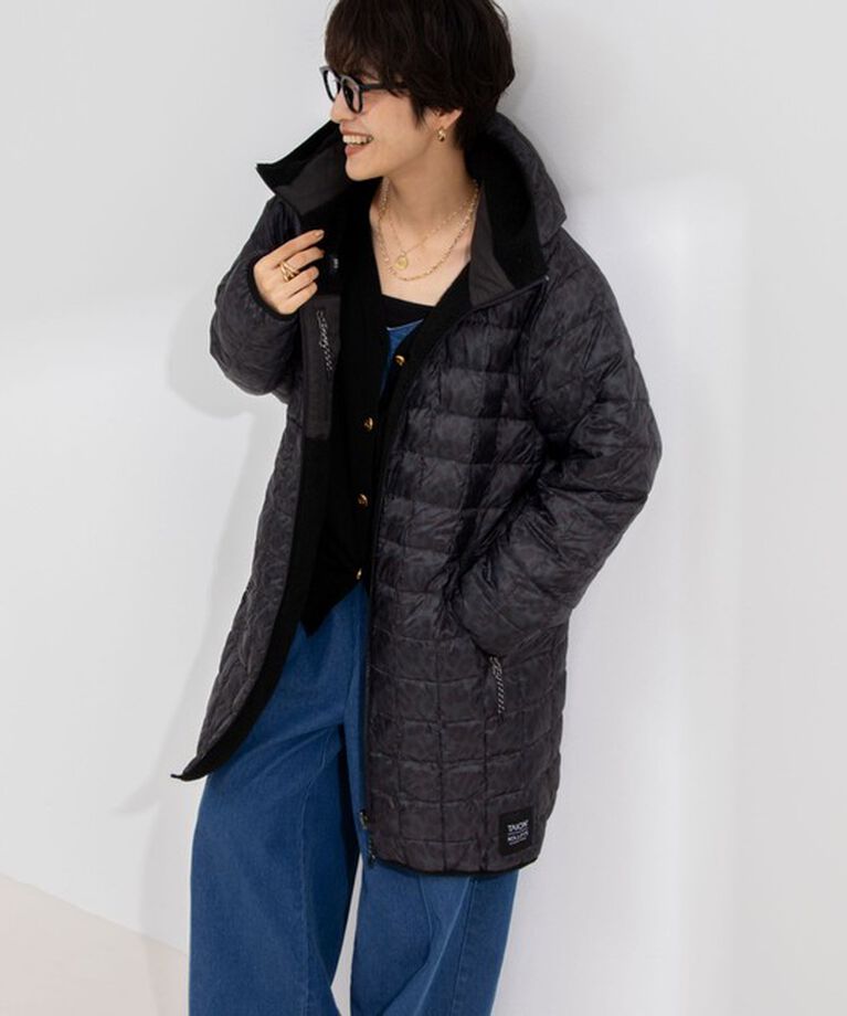 NOLLEY'S「◇【WEB限定】【TAION/タイオン】別注ボア×ダウンフードコート(リバーシブル) 24AW」|ダウン|