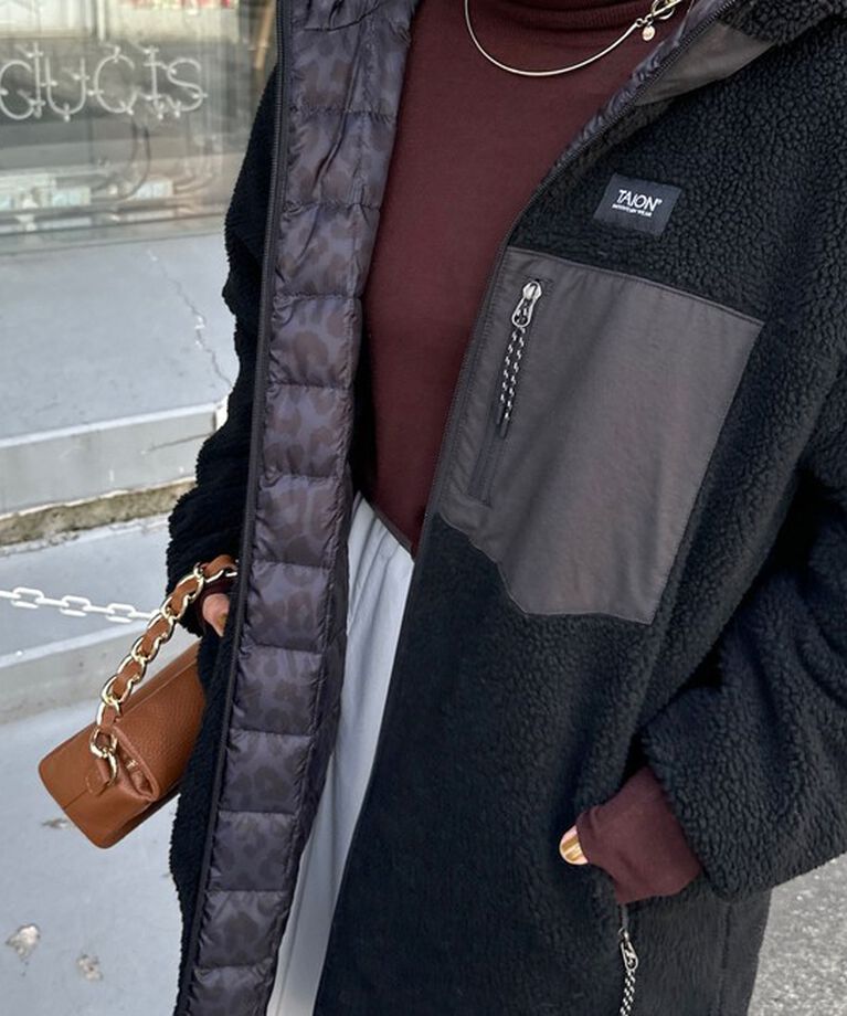 NOLLEY'S「◇【WEB限定】【TAION/タイオン】別注ボア×ダウンフードコート(リバーシブル) 24AW」|ダウン|