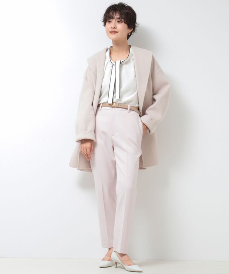 NOLLEY'S sophi「◇【WEB限定カラーあり】SUPER140リバーショールコート 24AW」|ダッフルコート|