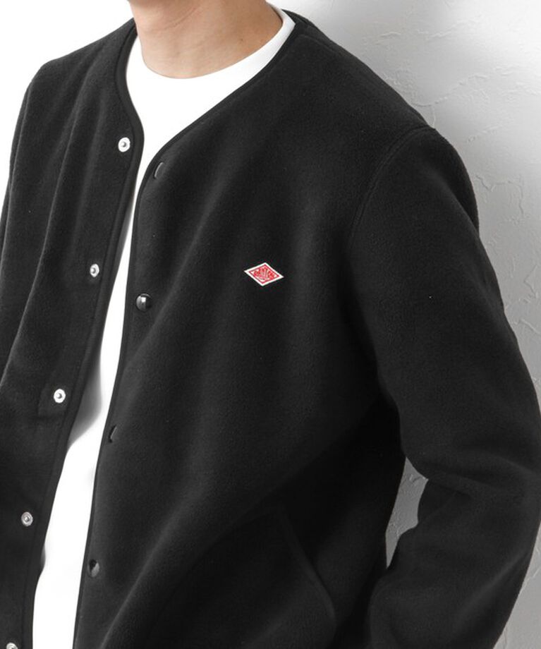 NOLLEY'S goodman「【DANTON/ダントン】フリースカラーレスジャケット 24AW」|ブルゾン・スタジャン|