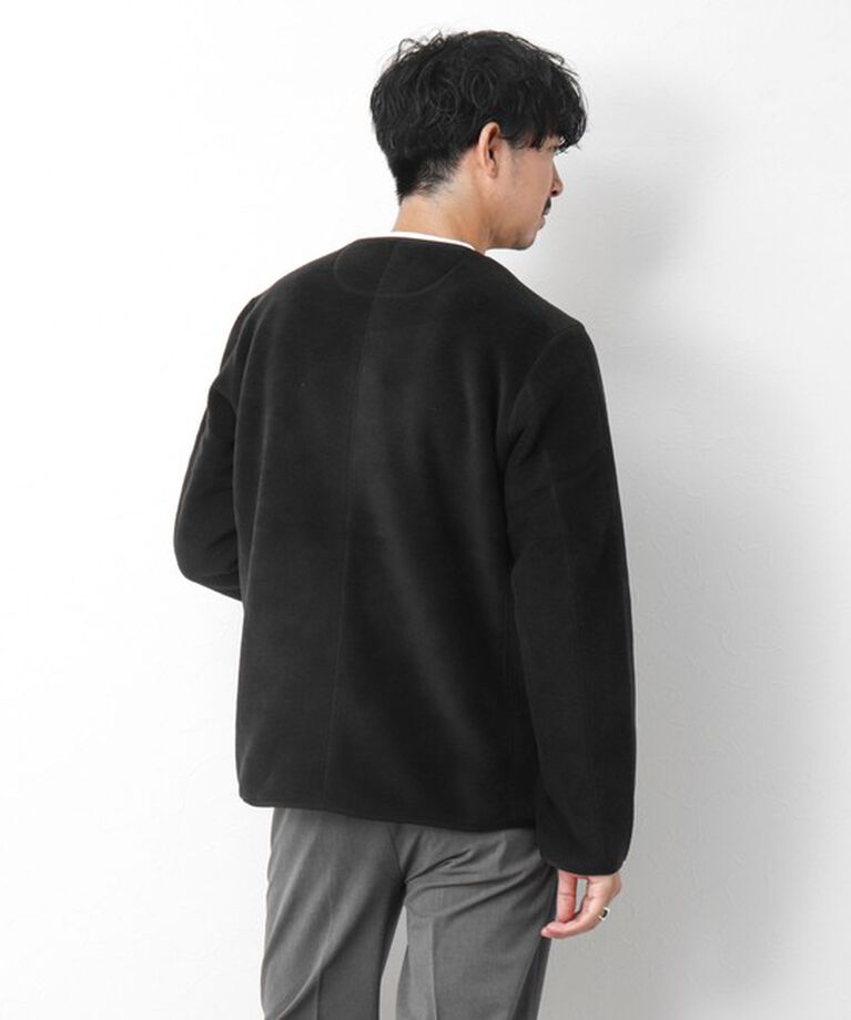 NOLLEY'S goodman「【DANTON/ダントン】フリースカラーレスジャケット 24AW」|ブルゾン・スタジャン|
