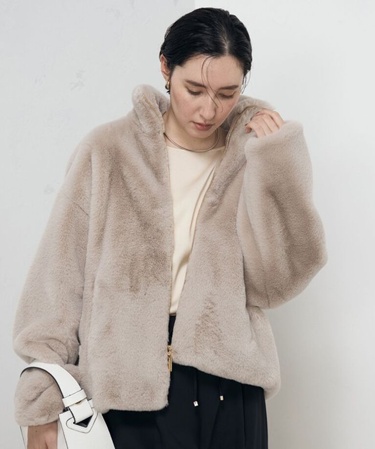 NOLLEY'S sophi「【TATRAS/タトラス】BARBRA 24AW」|ブルゾン・スタジャン|ライトグレー
