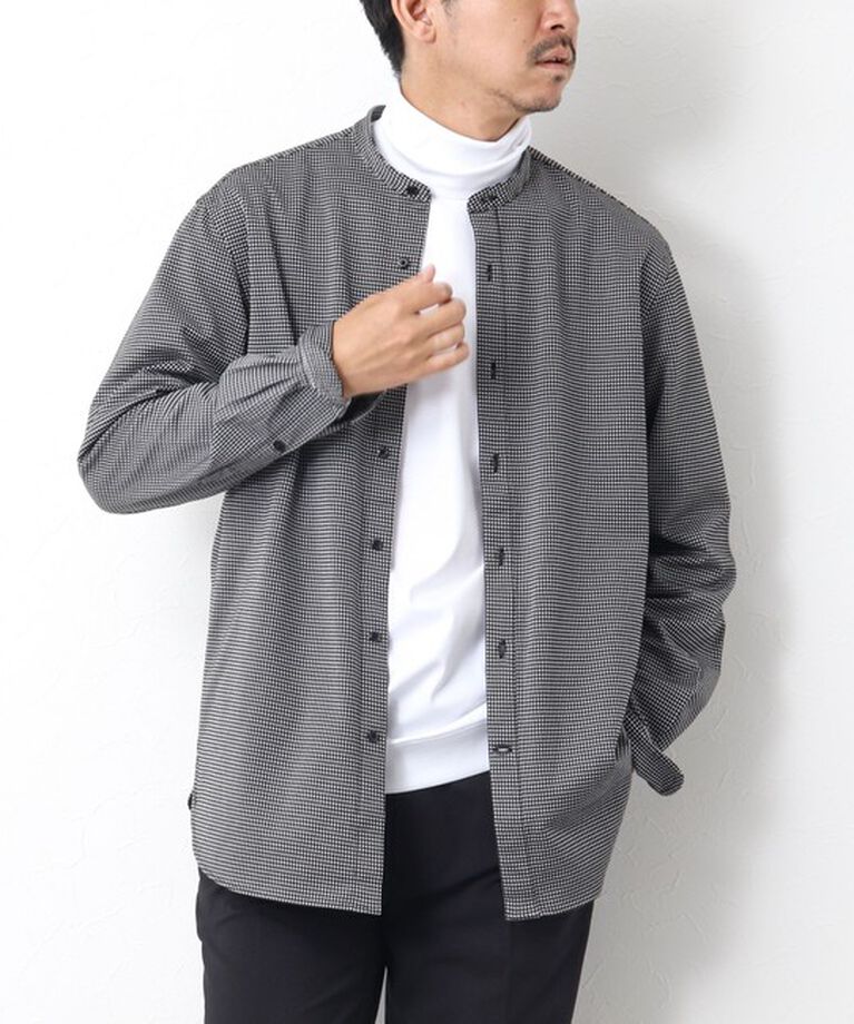 NOLLEY'S goodman「ハイゲージ イージーバンドカラーシャツ 24AW」|シャツ・ブラウス|