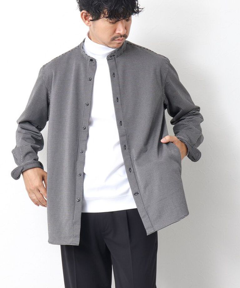 NOLLEY'S goodman「ハイゲージ イージーバンドカラーシャツ 24AW」|シャツ・ブラウス|