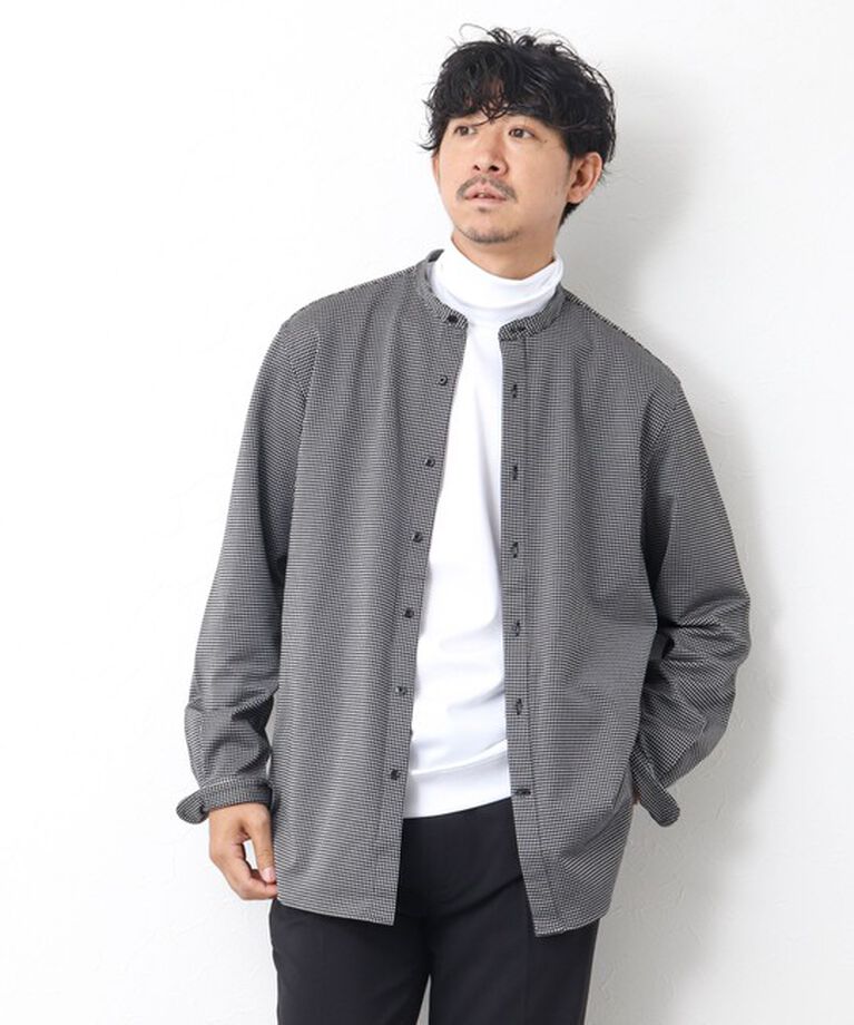 NOLLEY'S goodman「ハイゲージ イージーバンドカラーシャツ 24AW」|シャツ・ブラウス|