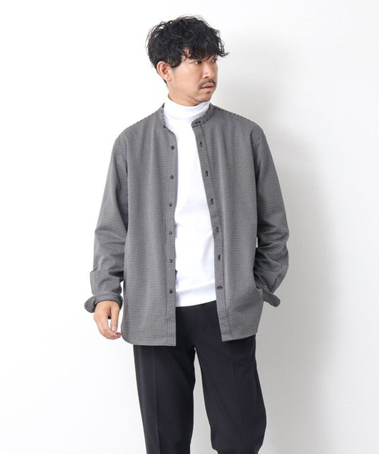 NOLLEY'S goodman「ハイゲージ イージーバンドカラーシャツ 24AW」|シャツ・ブラウス|