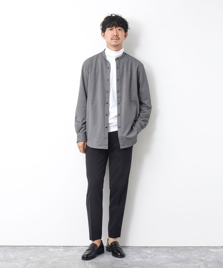 NOLLEY'S goodman「ハイゲージ イージーバンドカラーシャツ 24AW」|シャツ・ブラウス|