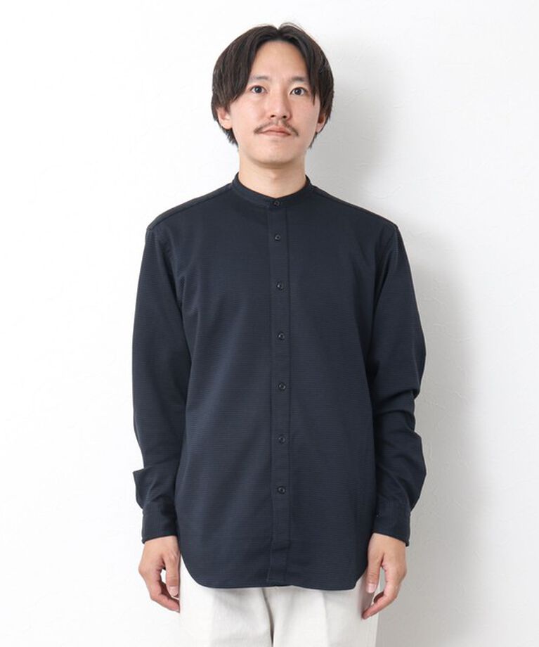 NOLLEY'S goodman「ハイゲージ イージーバンドカラーシャツ 24AW」|シャツ・ブラウス|