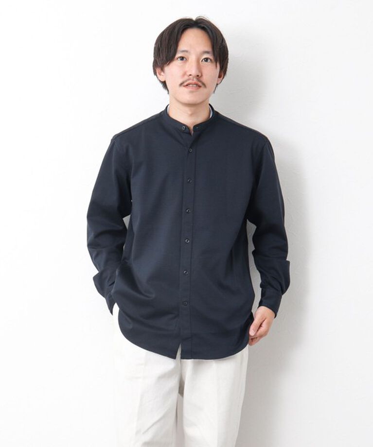 NOLLEY'S goodman「ハイゲージ イージーバンドカラーシャツ 24AW」|シャツ・ブラウス|