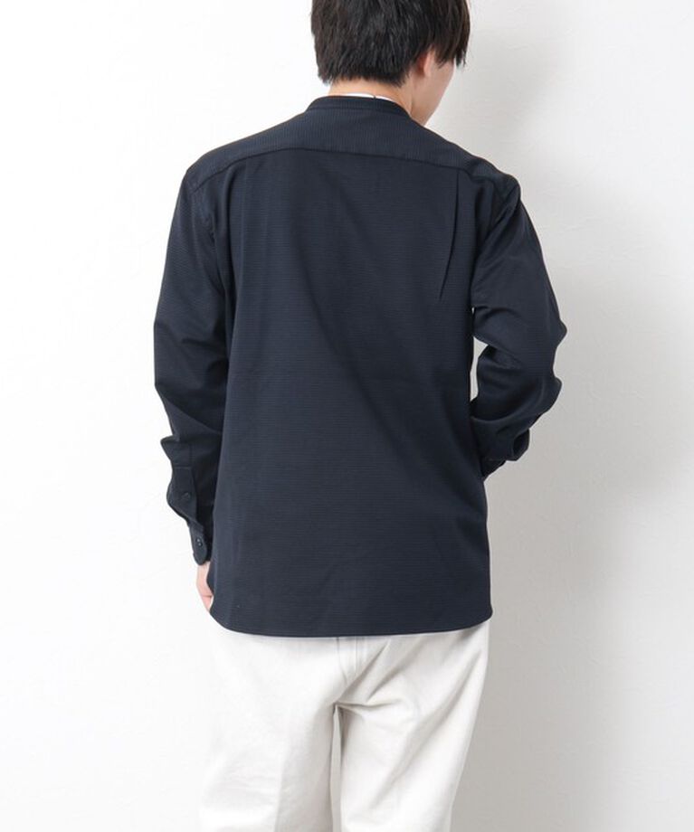 NOLLEY'S goodman「ハイゲージ イージーバンドカラーシャツ 24AW」|シャツ・ブラウス|