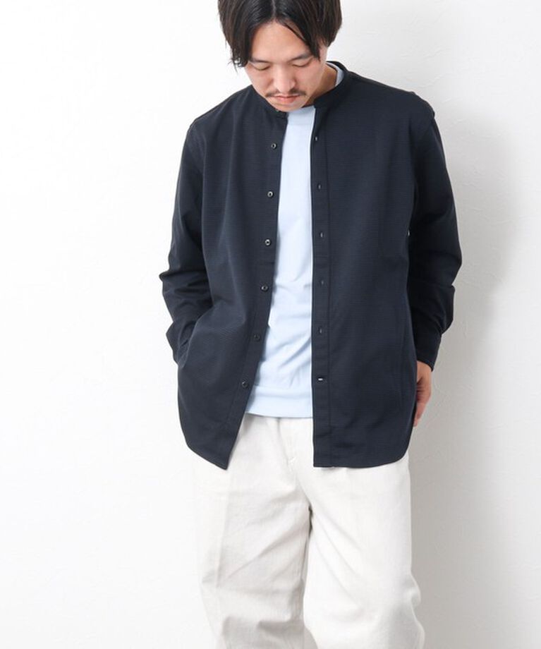 NOLLEY'S goodman「ハイゲージ イージーバンドカラーシャツ 24AW」|シャツ・ブラウス|