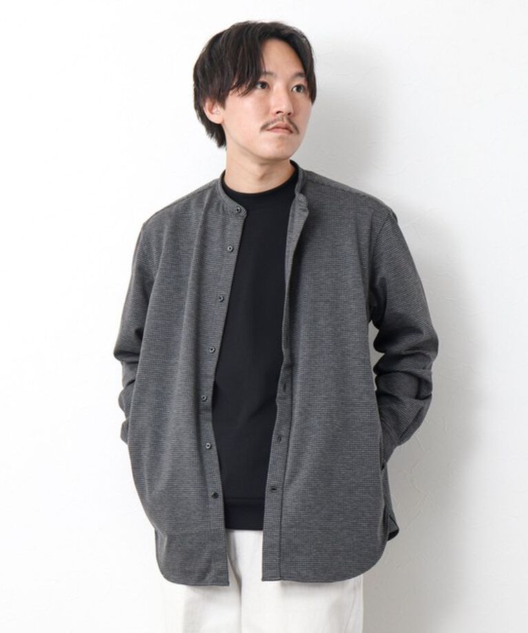 NOLLEY'S goodman「ハイゲージ イージーバンドカラーシャツ 24AW」|シャツ・ブラウス|