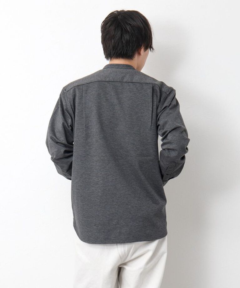NOLLEY'S goodman「ハイゲージ イージーバンドカラーシャツ 24AW」|シャツ・ブラウス|