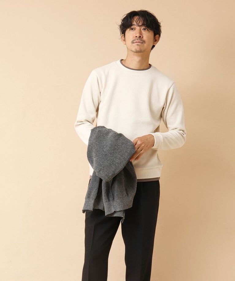 NOLLEY'S goodman「リブダンボール クルーネックプルオーバー 24AW」|Tシャツ・カットソー|