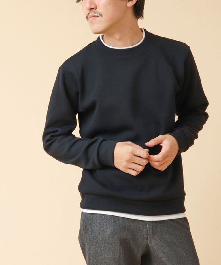 NOLLEY'S goodman「リブダンボール クルーネックプルオーバー 24AW」|Tシャツ・カットソー|