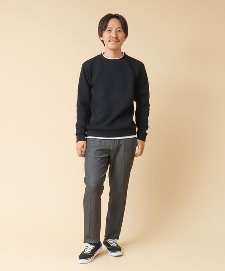 NOLLEY'S goodman「リブダンボール クルーネックプルオーバー 24AW」|Tシャツ・カットソー|