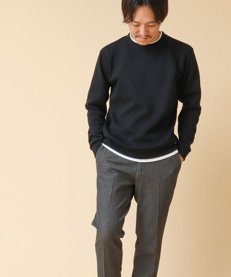 NOLLEY'S goodman「リブダンボール クルーネックプルオーバー 24AW」|Tシャツ・カットソー|