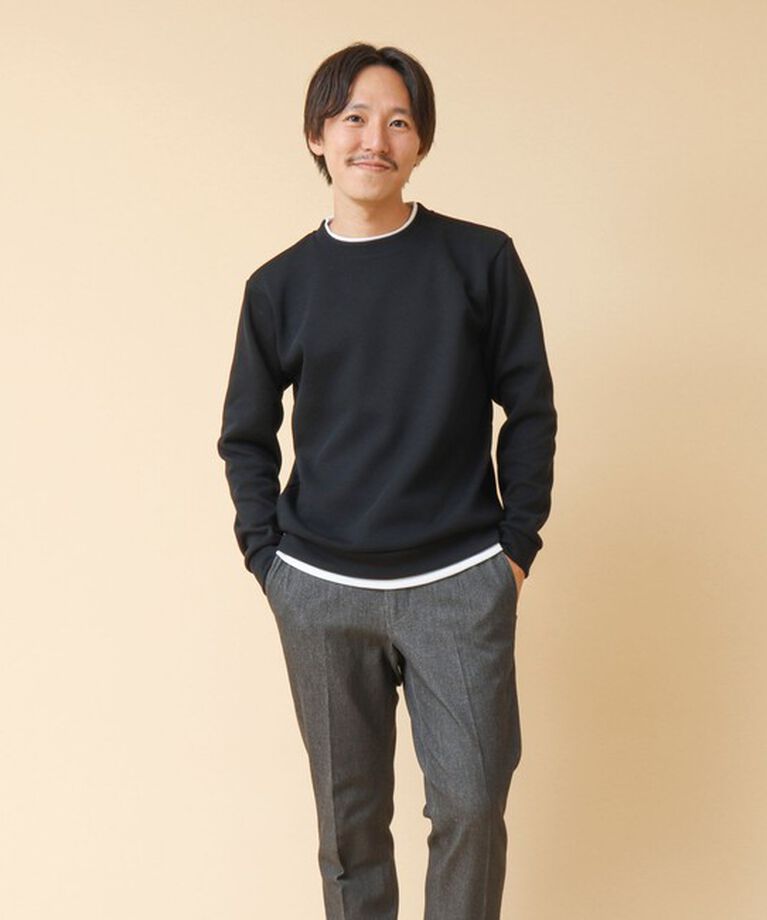 NOLLEY'S goodman「リブダンボール クルーネックプルオーバー 24AW」|Tシャツ・カットソー|