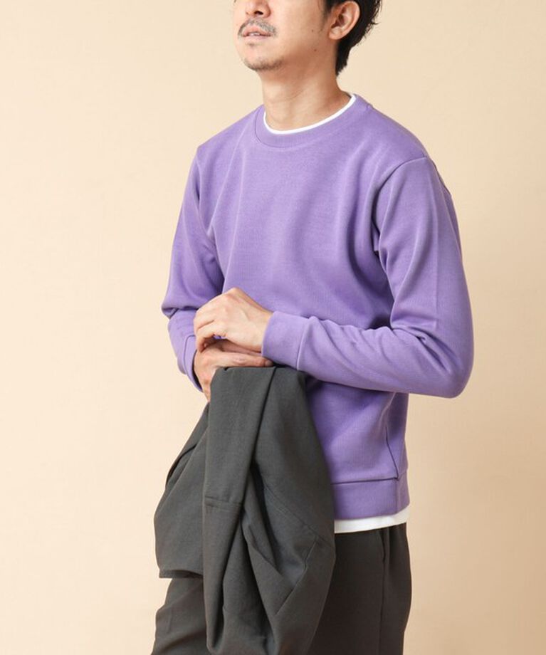 NOLLEY'S goodman「リブダンボール クルーネックプルオーバー 24AW」|Tシャツ・カットソー|