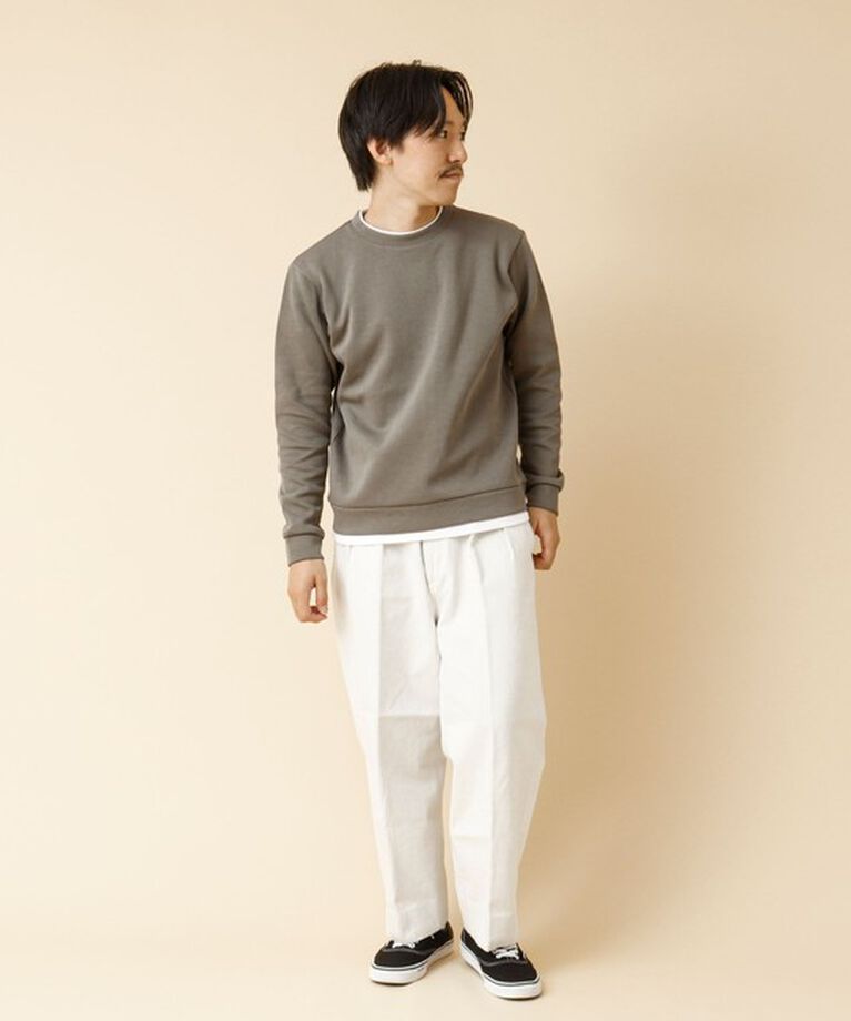 NOLLEY'S goodman「リブダンボール クルーネックプルオーバー 24AW」|Tシャツ・カットソー|