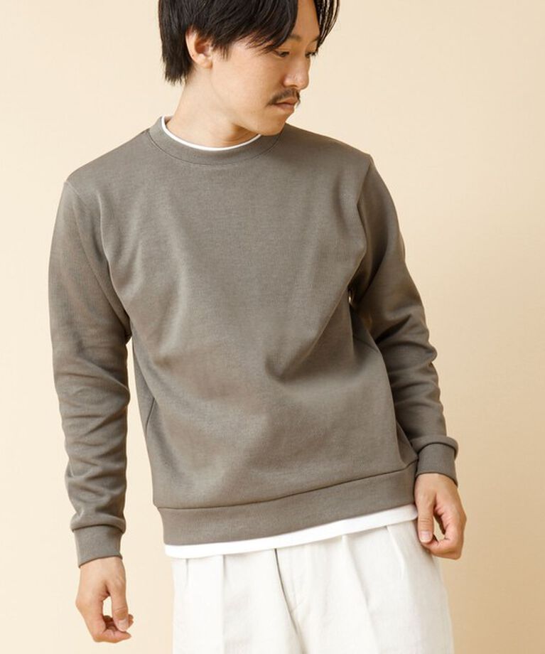 NOLLEY'S goodman「リブダンボール クルーネックプルオーバー 24AW」|Tシャツ・カットソー|