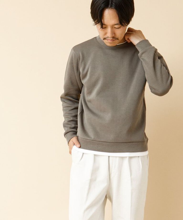 NOLLEY'S goodman「リブダンボール クルーネックプルオーバー 24AW」|Tシャツ・カットソー|