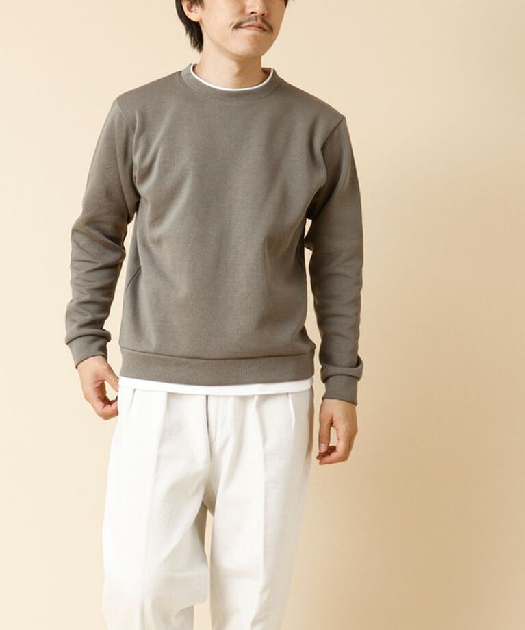 NOLLEY'S goodman「リブダンボール クルーネックプルオーバー 24AW」|Tシャツ・カットソー|