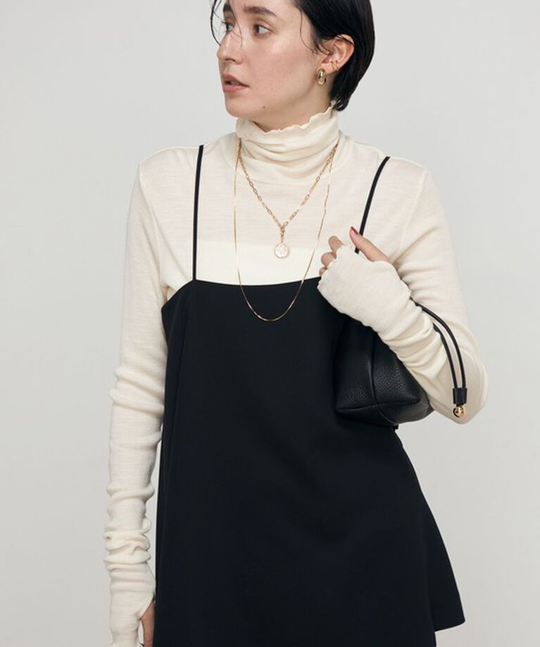 NOLLEY'S「MY STANDARDウォッシャブルリブタートル 24AW」|Tシャツ・カットソー|
