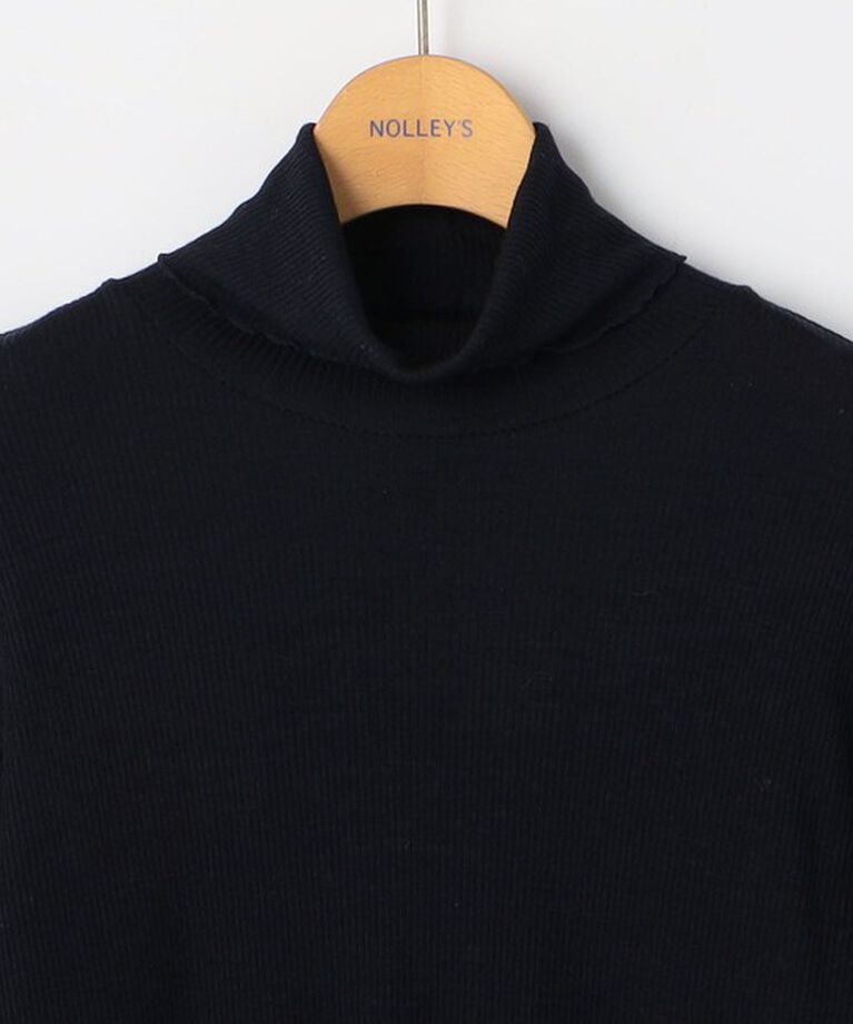 NOLLEY'S「MY STANDARDウォッシャブルリブタートル 24AW」|Tシャツ・カットソー|