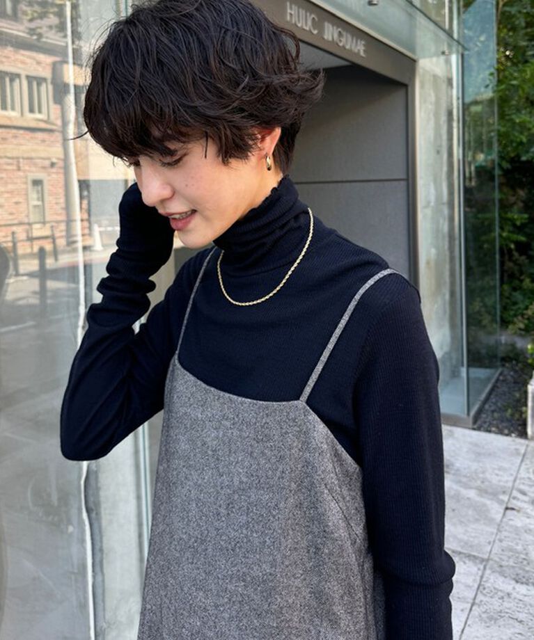 NOLLEY'S「MY STANDARDウォッシャブルリブタートル 24AW」|Tシャツ・カットソー|