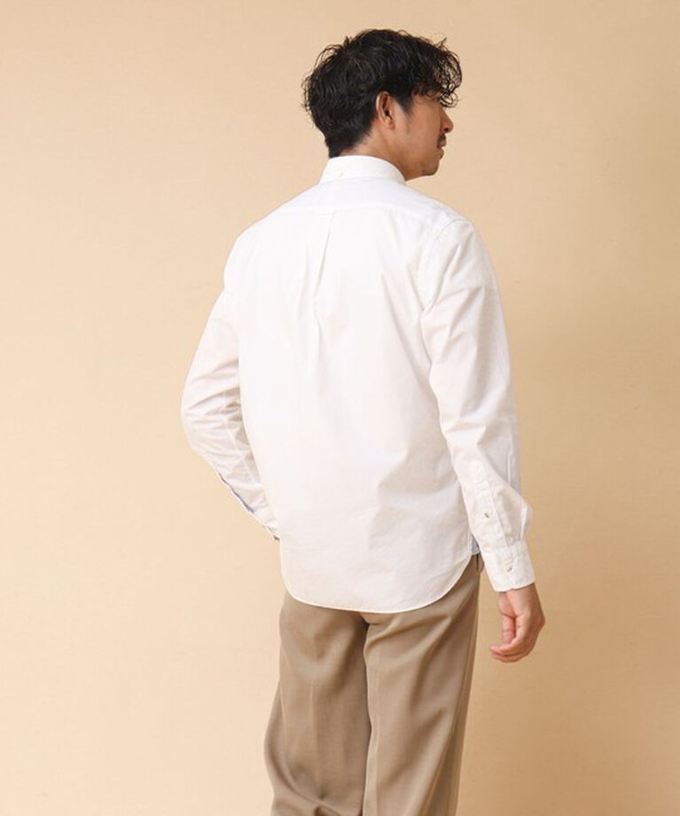 NOLLEY'S goodman「ピーチブロード クジラBD 長袖シャツ 24AW」|シャツ・ブラウス|