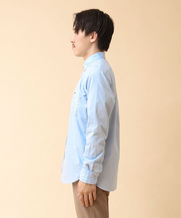 NOLLEY'S goodman「ピーチブロード クジラBD 長袖シャツ 24AW」|シャツ・ブラウス|