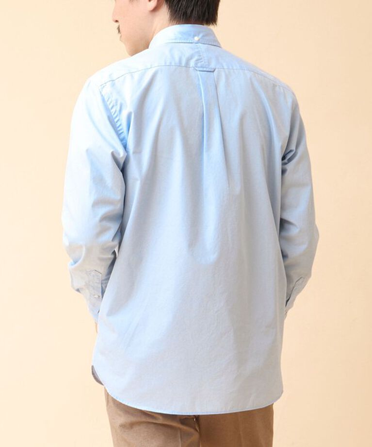 NOLLEY'S goodman「ピーチブロード クジラBD 長袖シャツ 24AW」|シャツ・ブラウス|