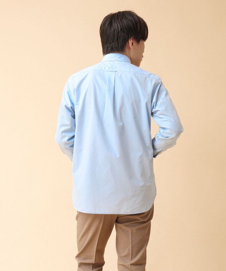 NOLLEY'S goodman「ピーチブロード クジラBD 長袖シャツ 24AW」|シャツ・ブラウス|