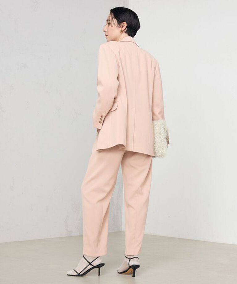 Rie Miller「《セットアップ対応》ウォッシャブルハイウエストバギーパンツ」|その他|