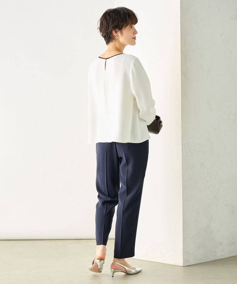 NOLLEY'S「《セットアップ対応》ウォッシャブルダブルクロススリムパンツ」|その他|