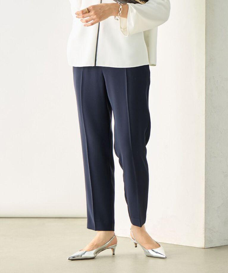 NOLLEY'S「《セットアップ対応》ウォッシャブルダブルクロススリムパンツ」|その他|