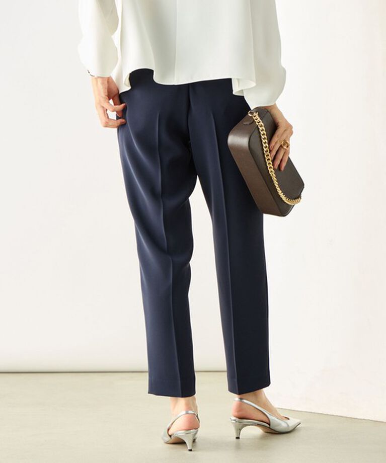 NOLLEY'S「《セットアップ対応》ウォッシャブルダブルクロススリムパンツ」|その他|