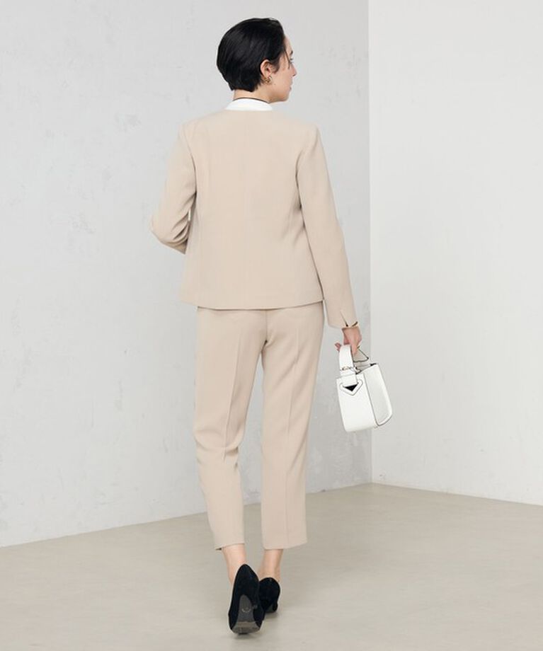 NOLLEY'S「《セットアップ対応》ウォッシャブルダブルクロススリムパンツ」|その他|