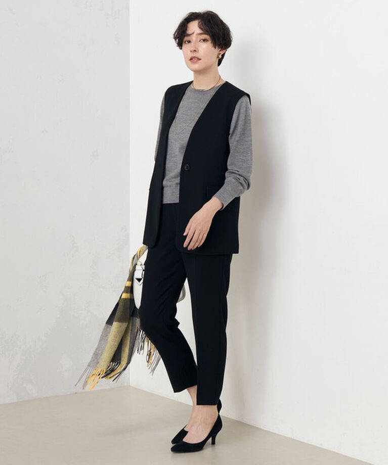 NOLLEY'S「《セットアップ対応》ウォッシャブルダブルクロススリムパンツ」|その他|