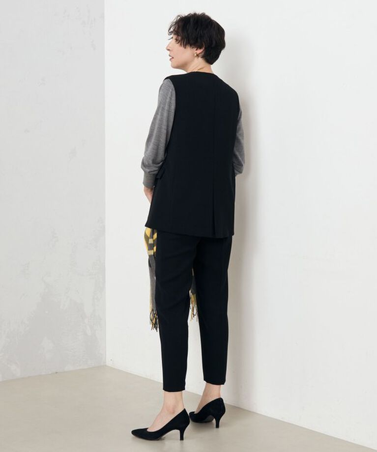 NOLLEY'S「《セットアップ対応》ウォッシャブルダブルクロススリムパンツ」|その他|