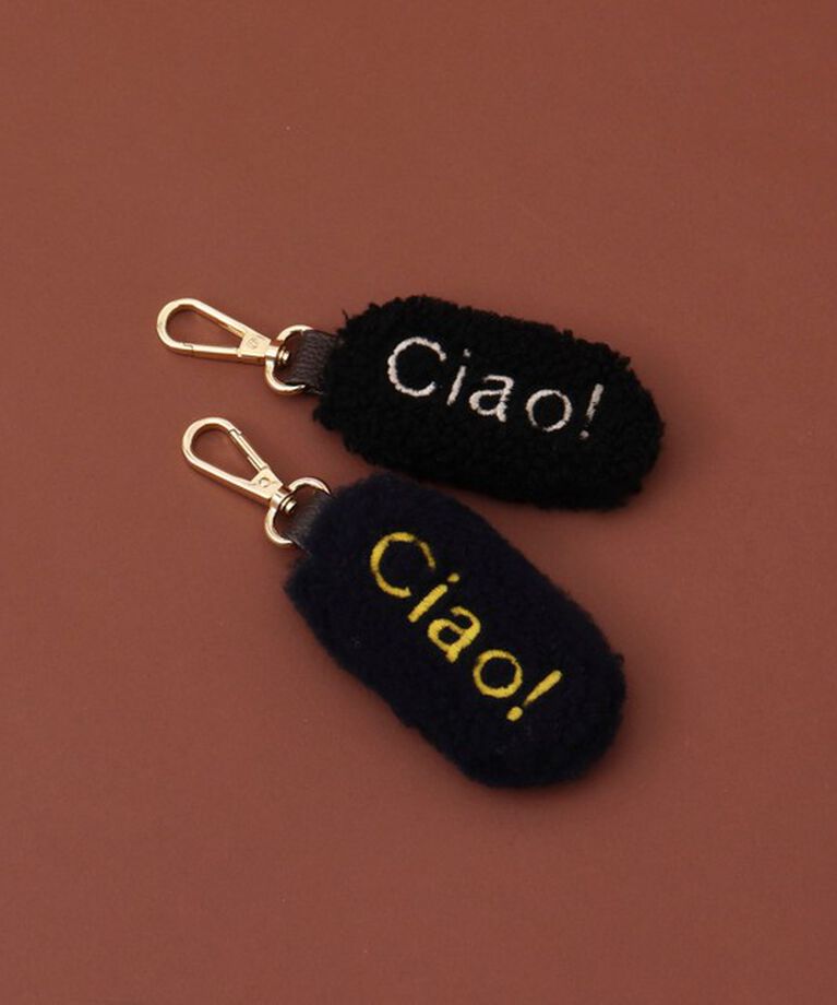 NOLLEY'S「ムートン刺繍チャーム　made in Italy」|チャーム・キーホルダー|