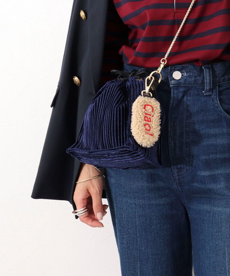 NOLLEY'S「ムートン刺繍チャーム　made in Italy」|チャーム・キーホルダー|