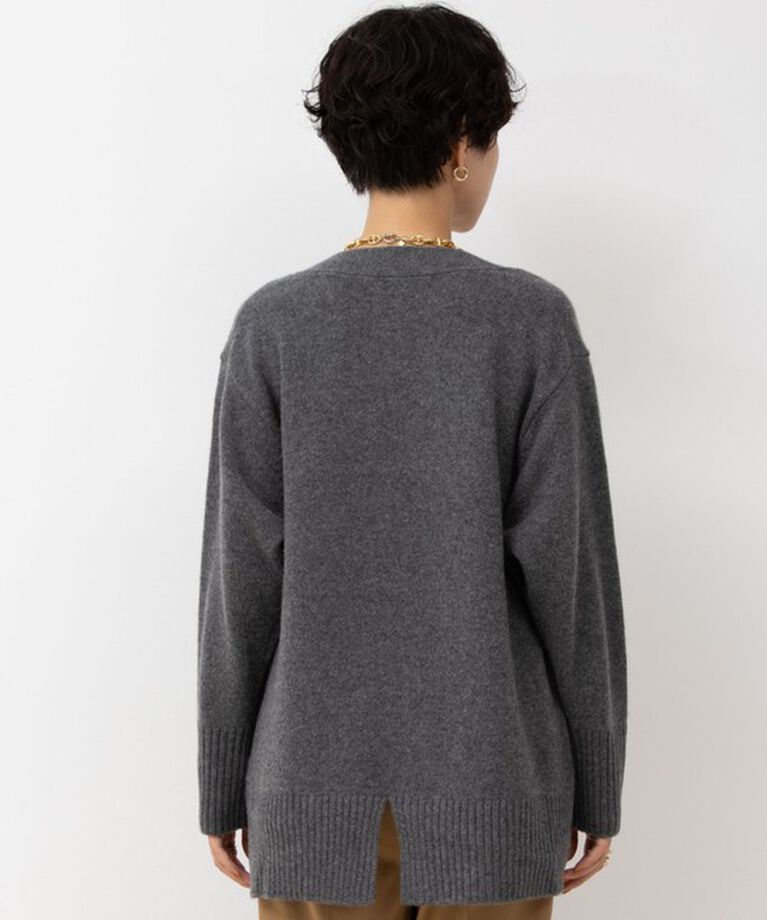 NOLLEY'S「◇【WEB限定】カシミヤブレンド長めVネックカーディガン(金ボタン) 24AW」|カーディガン|