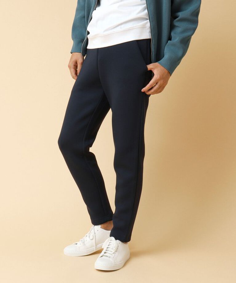 NOLLEY'S goodman「クジラ刺繍ダンボールニット イージーパンツ 24AW」|チノ|